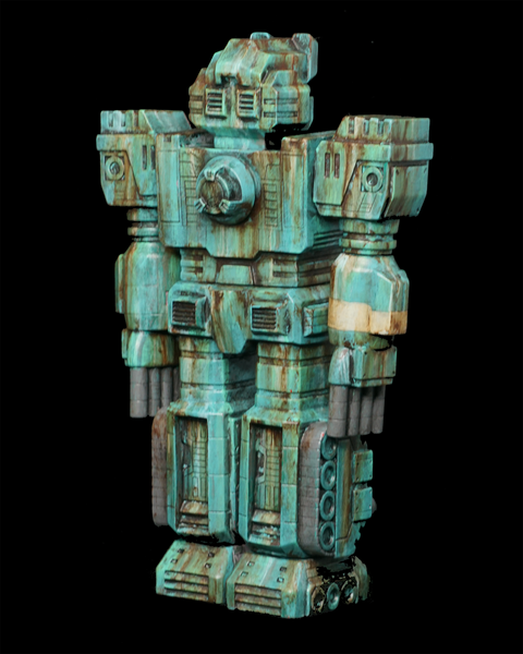 MACHINE HEART : TARNISH GREEN