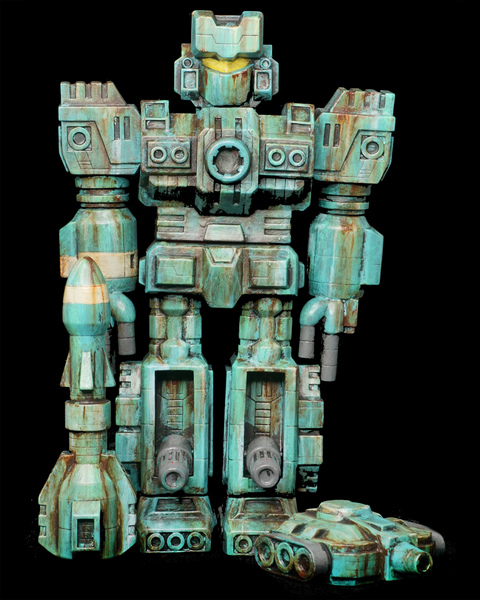 MACHINE HEART : TARNISH GREEN